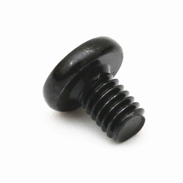 Round Head Phillips Galvanized Black M4 Screw